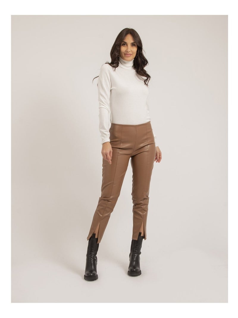 Pull col roulé KOBINA Blanc - Kiabi