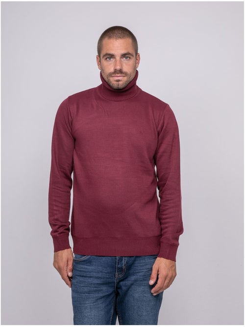 Pull col roulé LARLEQUIN - Kiabi