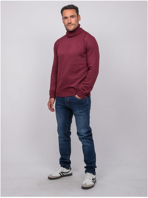 Pull col roulé larlequin - Kiabi Pull col roulé larlequin - Kiabi