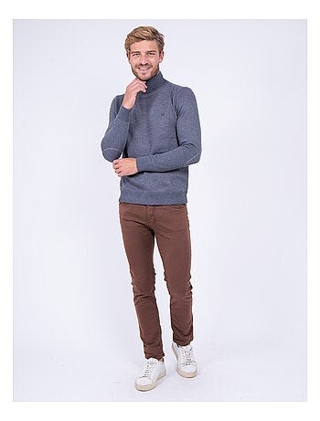 Pull col roulé LARLEQUIN