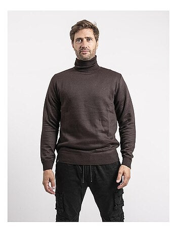 Pull col roulé LARLEQUIN