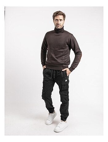 Pull col roulé LARLEQUIN