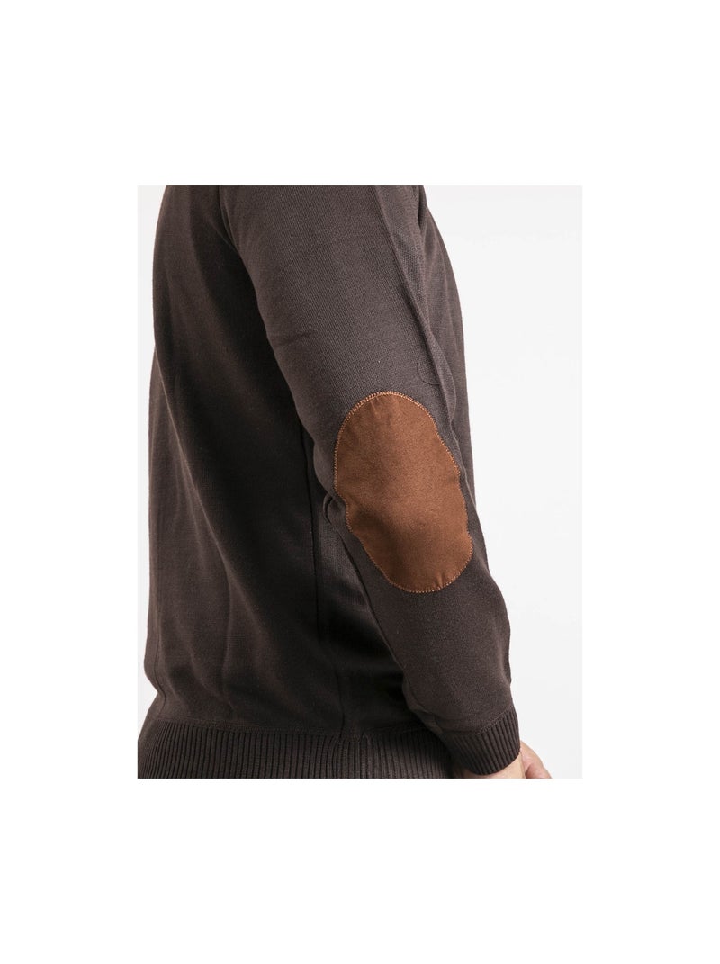 Pull col roulé LARLEQUIN Marron - Kiabi