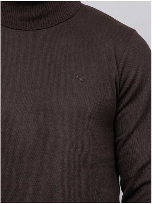 Pull col roulé larlequin - Kiabi Pull col roulé larlequin - Kiabi