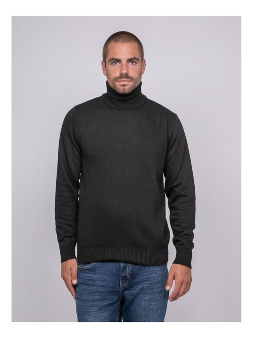 Pull col roulé LARLEQUIN - Kiabi