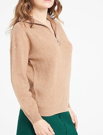 Pull col roulé montant en cachemire LILLY 28