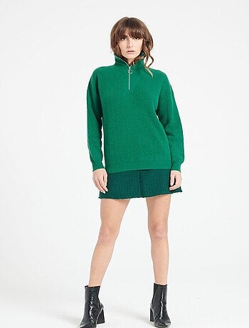 Pull col roulé montant en cachemire LILLY 28