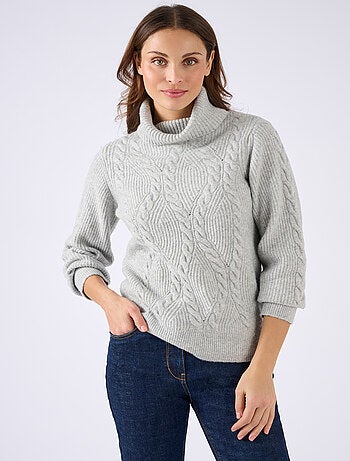 Pull col roulé torsadé Thermolactyl - Damart