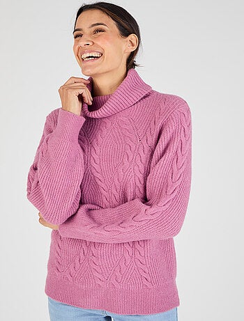 Pull col roulé torsadé Thermolactyl - Damart