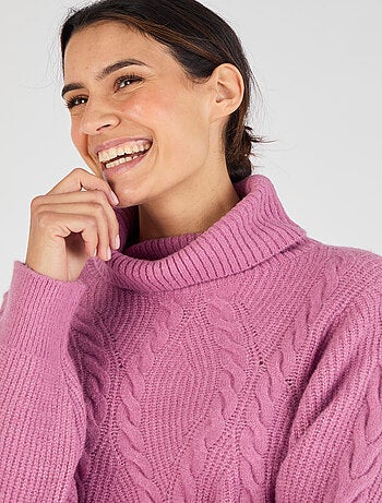 Pull col roulé torsadé Thermolactyl - Damart