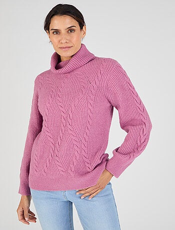 Pull col roulé torsadé Thermolactyl - Damart