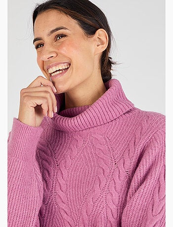 Pull col roulé torsadé Thermolactyl - Damart