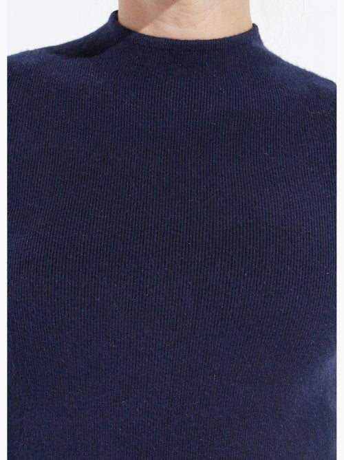 Pull col roulotté forme ajustée - afibel - Kiabi Pull col roulotté forme ajustée - afibel - Kiabi