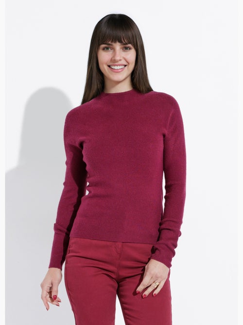 Pull col roulotté forme ajustée - afibel - Kiabi Pull col roulotté forme ajustée - afibel - Kiabi