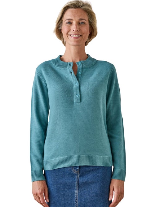 Pull col tunisien - DAXON - Kiabi Pull col tunisien - DAXON - Kiabi