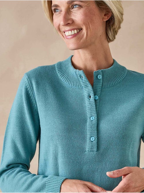 Pull col tunisien - DAXON - Kiabi Pull col tunisien - DAXON - Kiabi