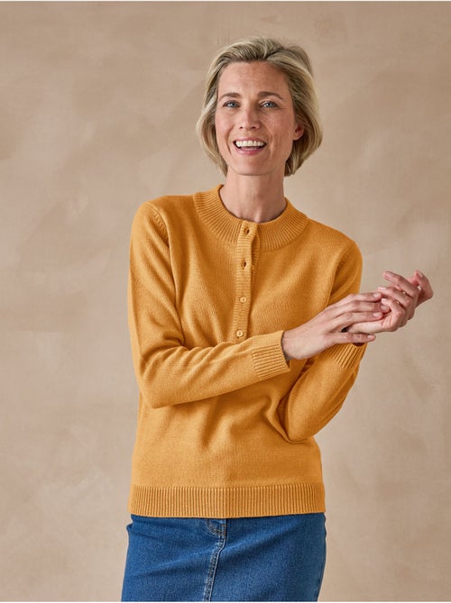 Pull col tunisien - DAXON - Kiabi Pull col tunisien - DAXON - Kiabi