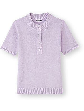 Pull col tunisien manches courtes - DAXON
