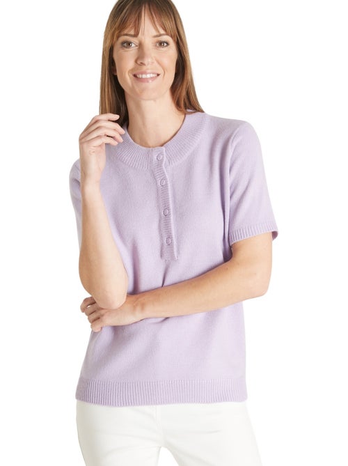 Pull col tunisien manches courtes - DAXON - Kiabi