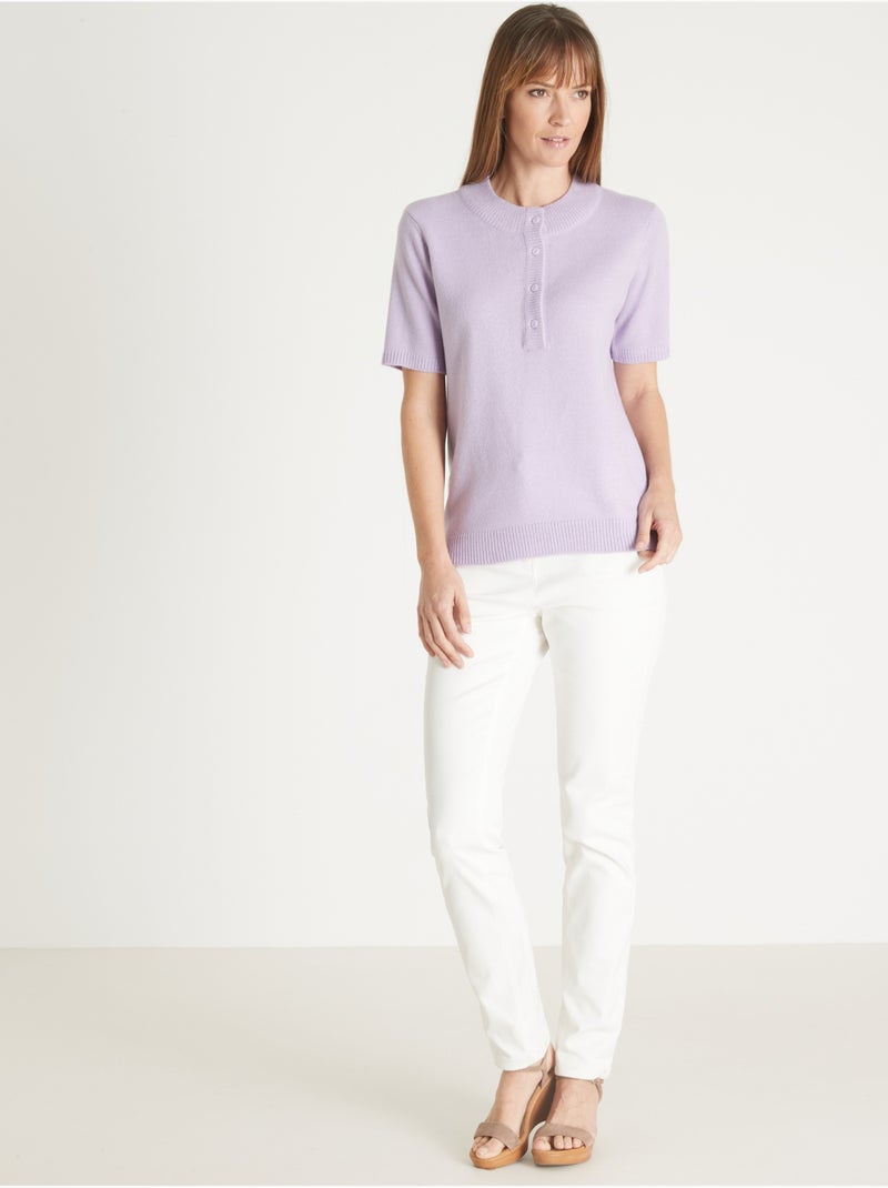 Pull col tunisien manches courtes - DAXON Parme - Kiabi