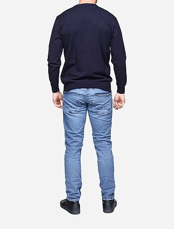 Pull col v - Yves Enzo