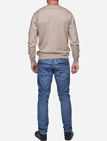 Pull col v - Yves Enzo
