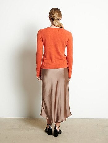 Pull col V 100% cachemire LILLY 2B