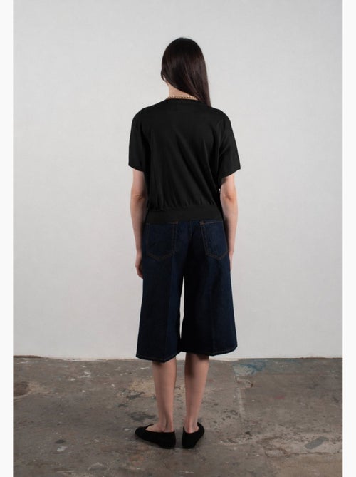 Pull col V à manches chauve souris femme 100% cachemire & laine ultrafin - KELLY 6 - Kiabi