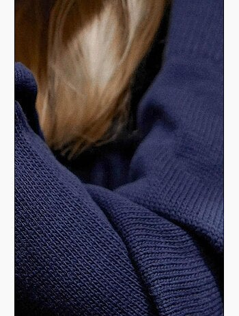 Pull col v en maille épaisse hiccup