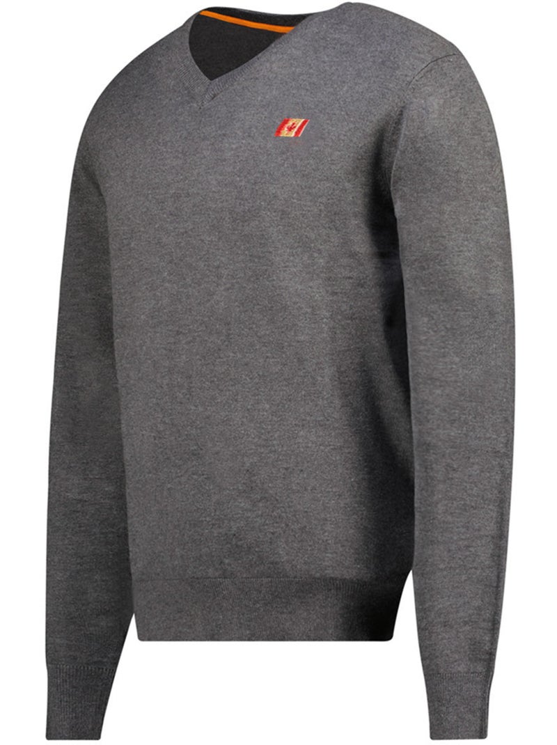 Pull col v felineak – canadian peak Gris foncé - Kiabi