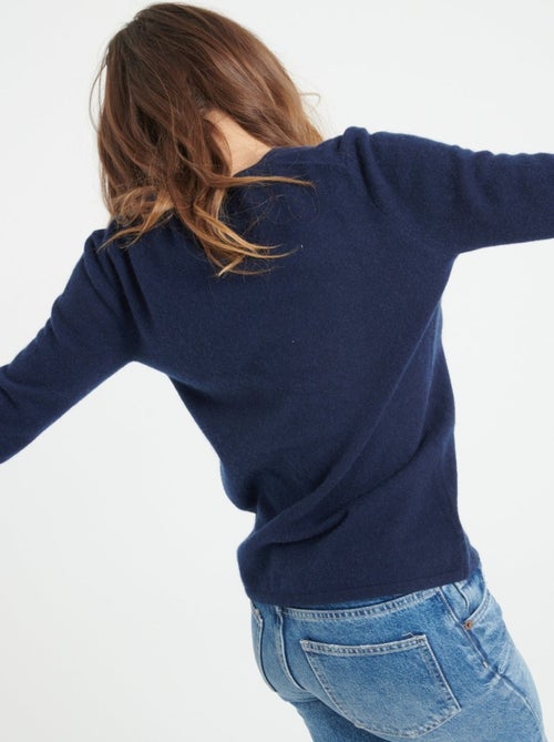 Pull col v femme 100% cachemire - lilly 2a - Kiabi Pull col v femme 100% cachemire - lilly 2a - Kiabi