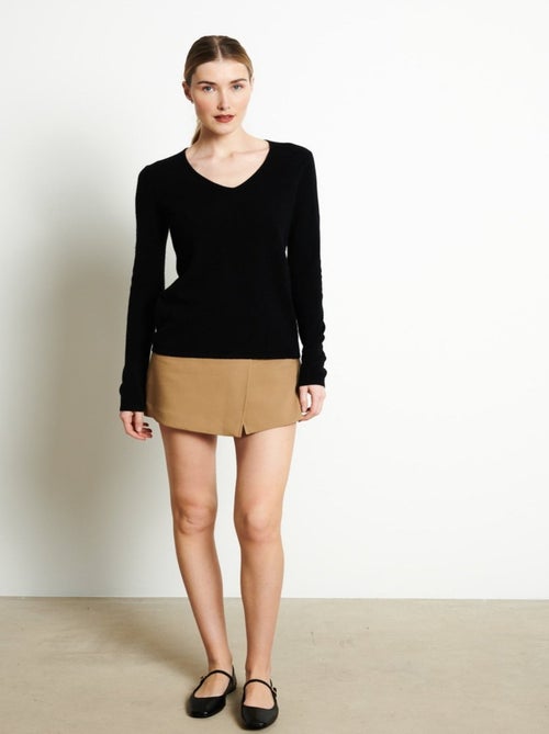 Pull col v femme 100% cachemire - lilly 2b - Kiabi Pull col v femme 100% cachemire - lilly 2b - Kiabi