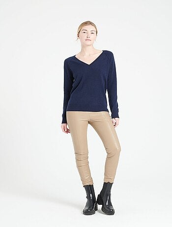 Pull col V femme 100% cachemire - LILLY 6