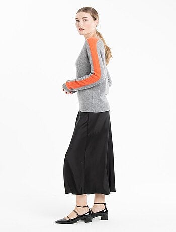 Pull col V femme 100% cachemire - RIA 1