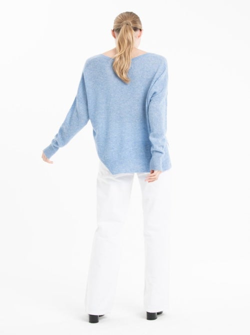 Pull col v femme 100% cachemire - ria 3 - Kiabi Pull col v femme 100% cachemire - ria 3 - Kiabi