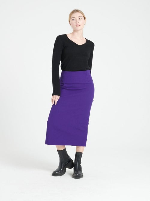 Pull col V femme 100% cachemire 4 fils - LILLY 20 - Kiabi