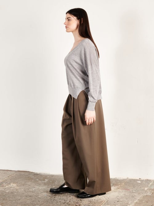 Pull col V femme 100% cachemire & laine ultrafin - KELLY 10 - Kiabi