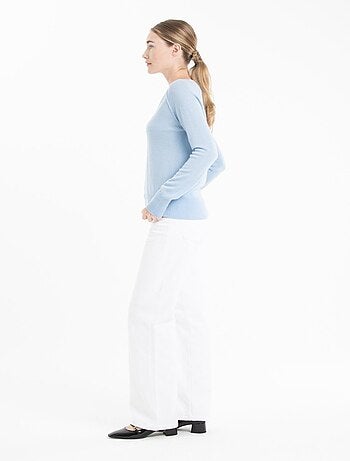 Pull col V femme en cachemire - LILLY 6