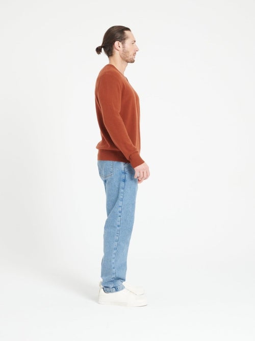 Pull col V homme 100% cachemire - LUKE 1 - Kiabi
