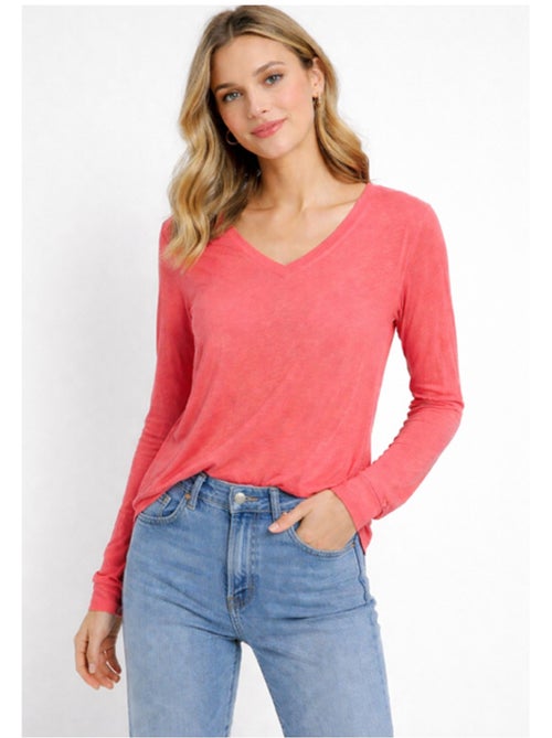 Pull Col V Kebello - Kiabi