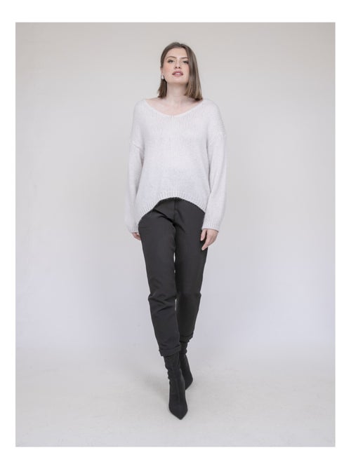 Pull col V KLORIANE - Kiabi