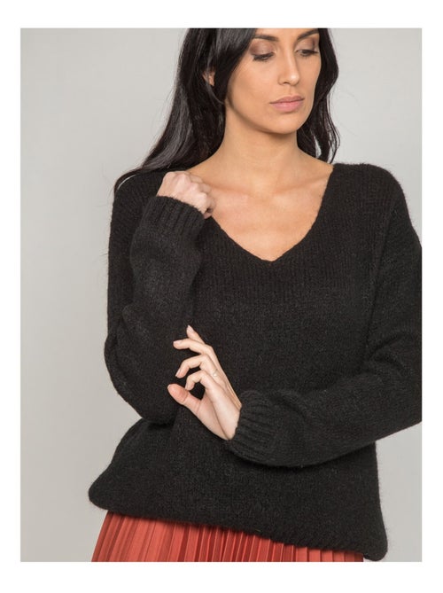 Pull col v KYO - Kiabi