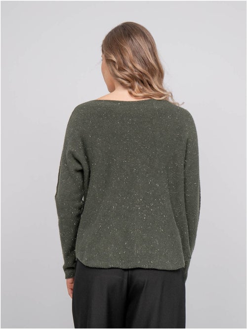 Pull col v maille fil brillant kassiane - Kiabi Pull col v maille fil brillant kassiane - Kiabi