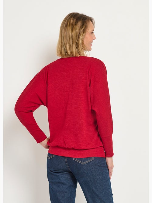 Pull col V manches et base resserrés - AFIBEL - Kiabi