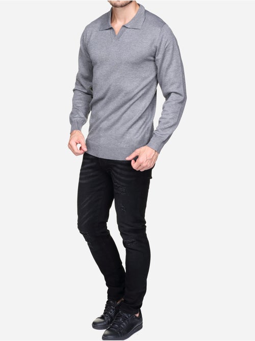 Pull col zip - Frilivin - Kiabi