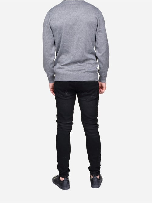 Pull col zip - Frilivin - Kiabi