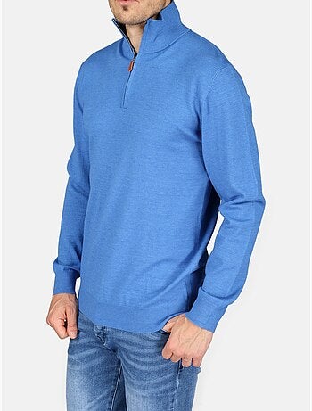 Pull col montant zippé - Yves Enzo