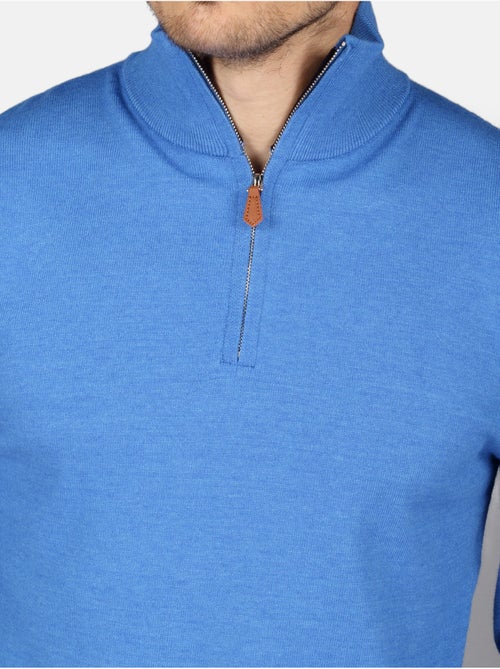 Pull col zippé - Yves Enzo - Kiabi Pull col zippé - Yves Enzo - Kiabi