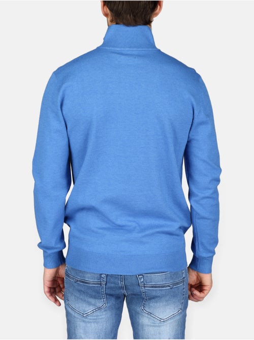 Pull col zippé - Yves Enzo - Kiabi Pull col zippé - Yves Enzo - Kiabi