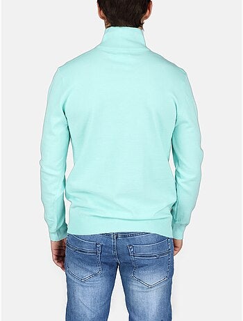 Pull col montant zippé - Yves Enzo